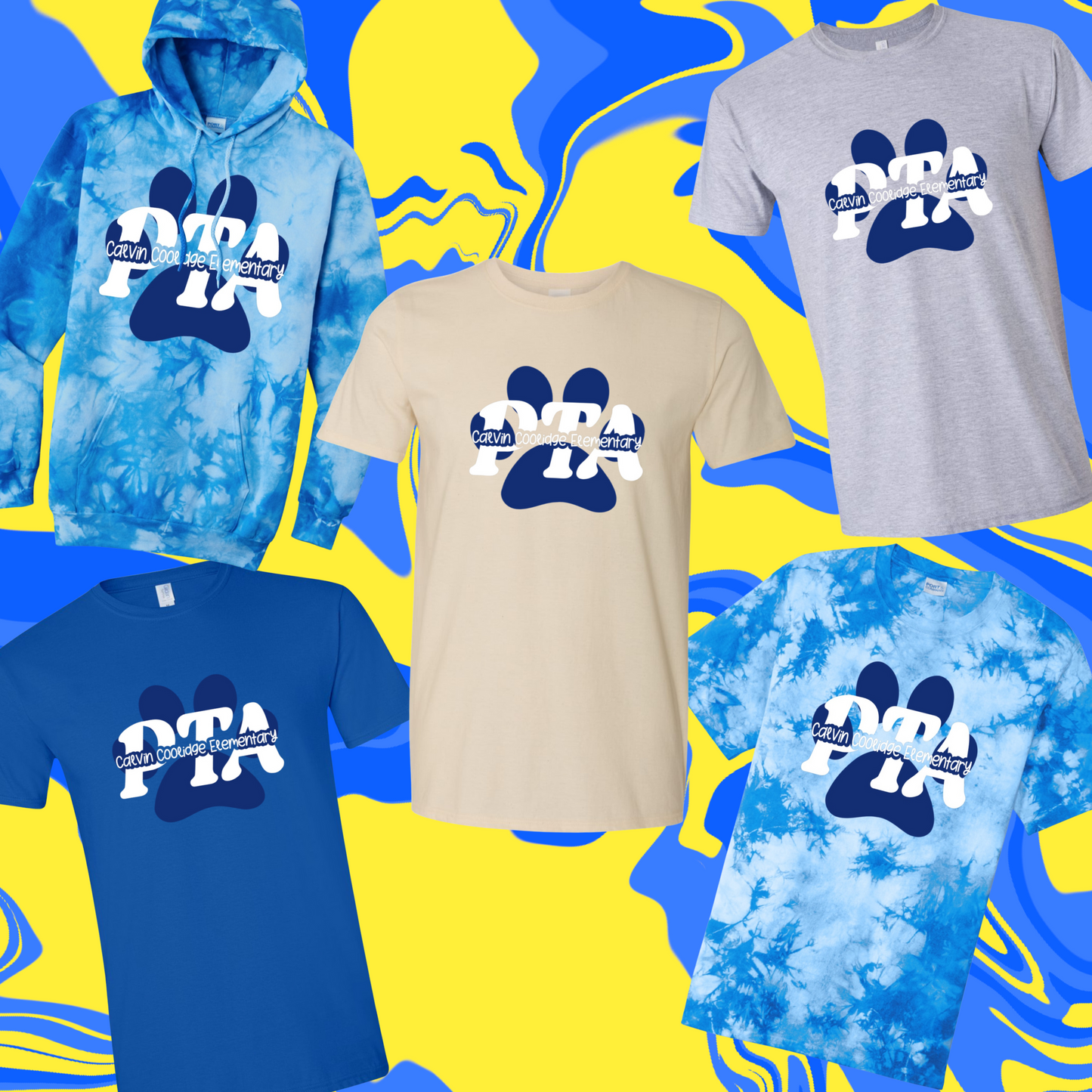 PTA Elementary ADULT T-Shirt/Hoodie *PRE ORDER. WILL SHIP WEEK OF 1/27/25