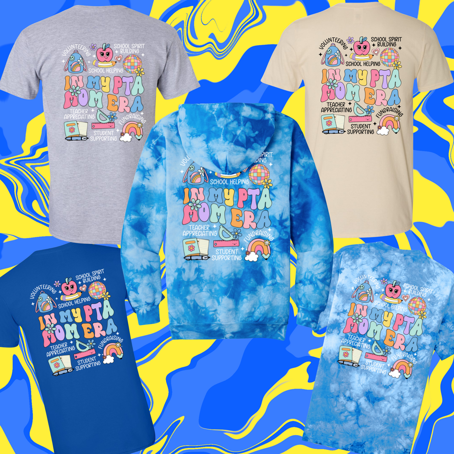 In My PTA Era ADULT T-Shirt/Hoodie *PRE ORDER. WILL SHIP WEEK OF 1/27/25*
