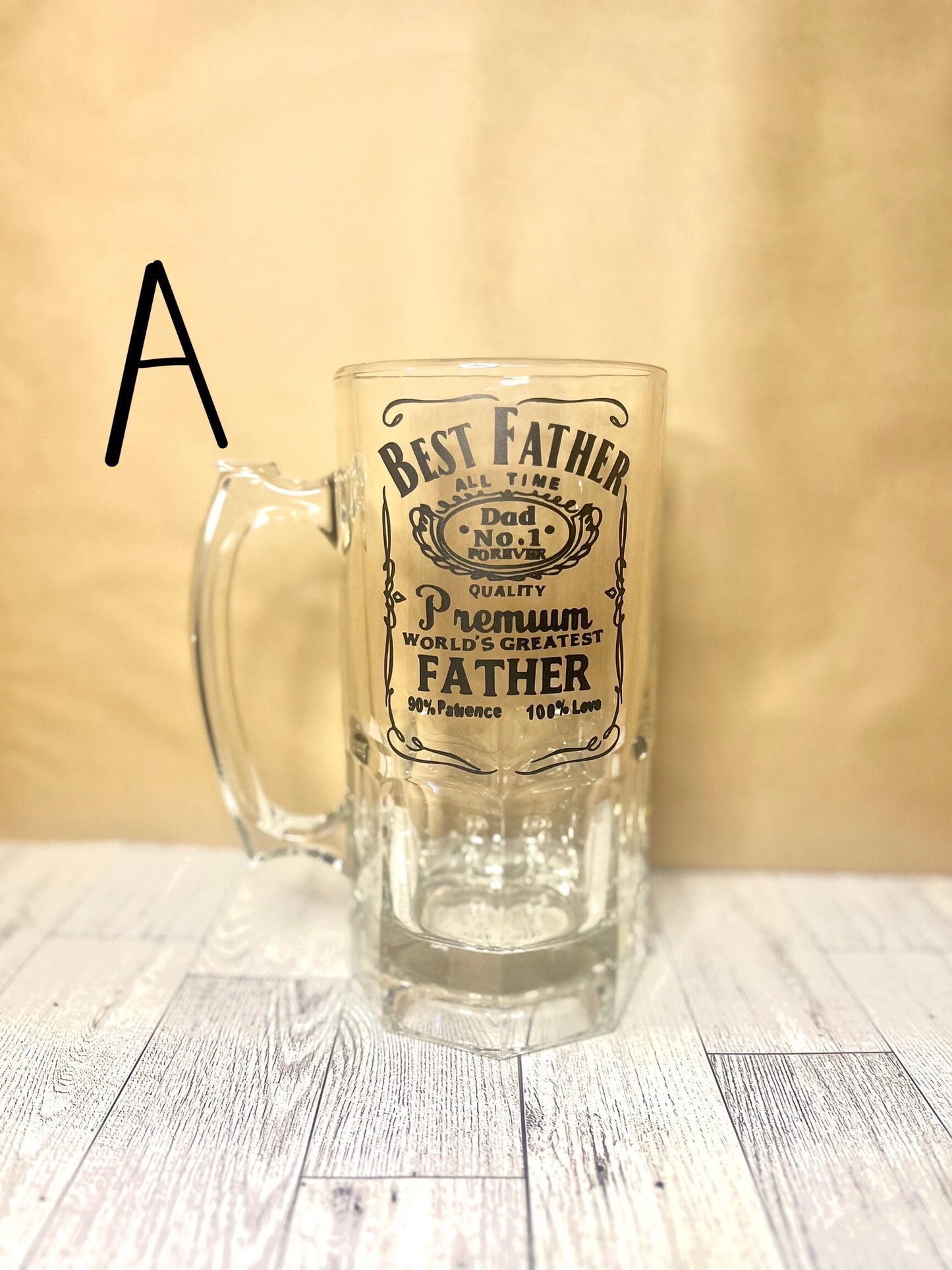 Father’s Day Beer mug, dia del padre, stein, Irish beer mug, gifts for him, Father’s Day gift from son, Fathers Day, gift for dad, Spanish.