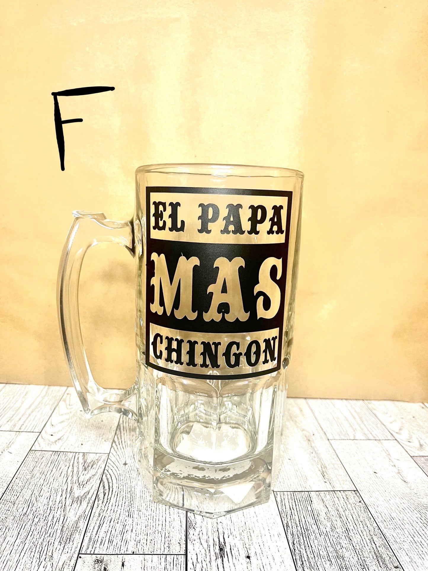 Father’s Day Beer mug, dia del padre, stein, Irish beer mug, gifts for him, Father’s Day gift from son, Fathers Day, gift for dad, Spanish.