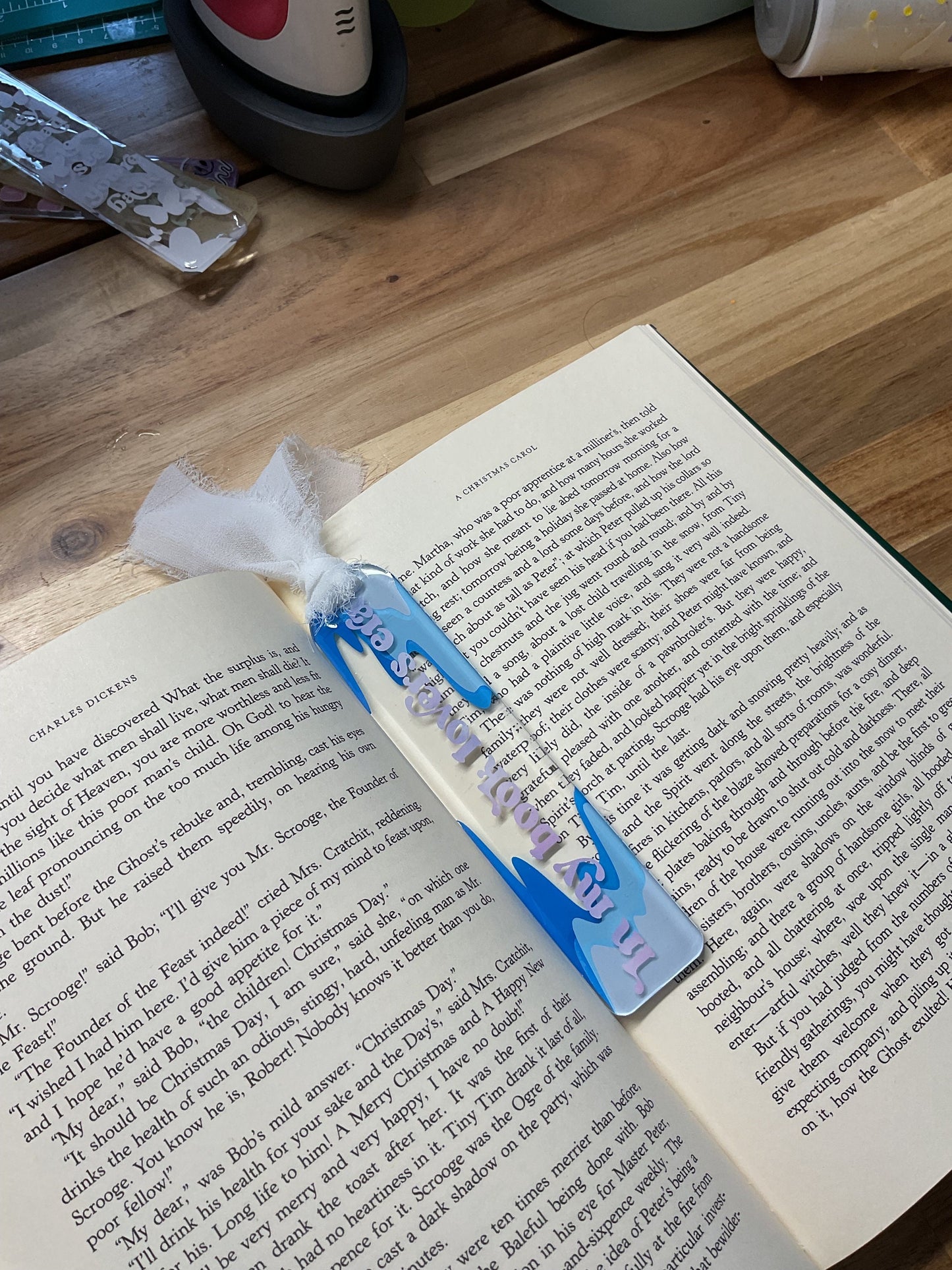 Acrylic bookmark, bookish gift, smut lover, birthday gift, stocking stuffer, holiday gift for her, bookworm, book lover gift, bookworm gift