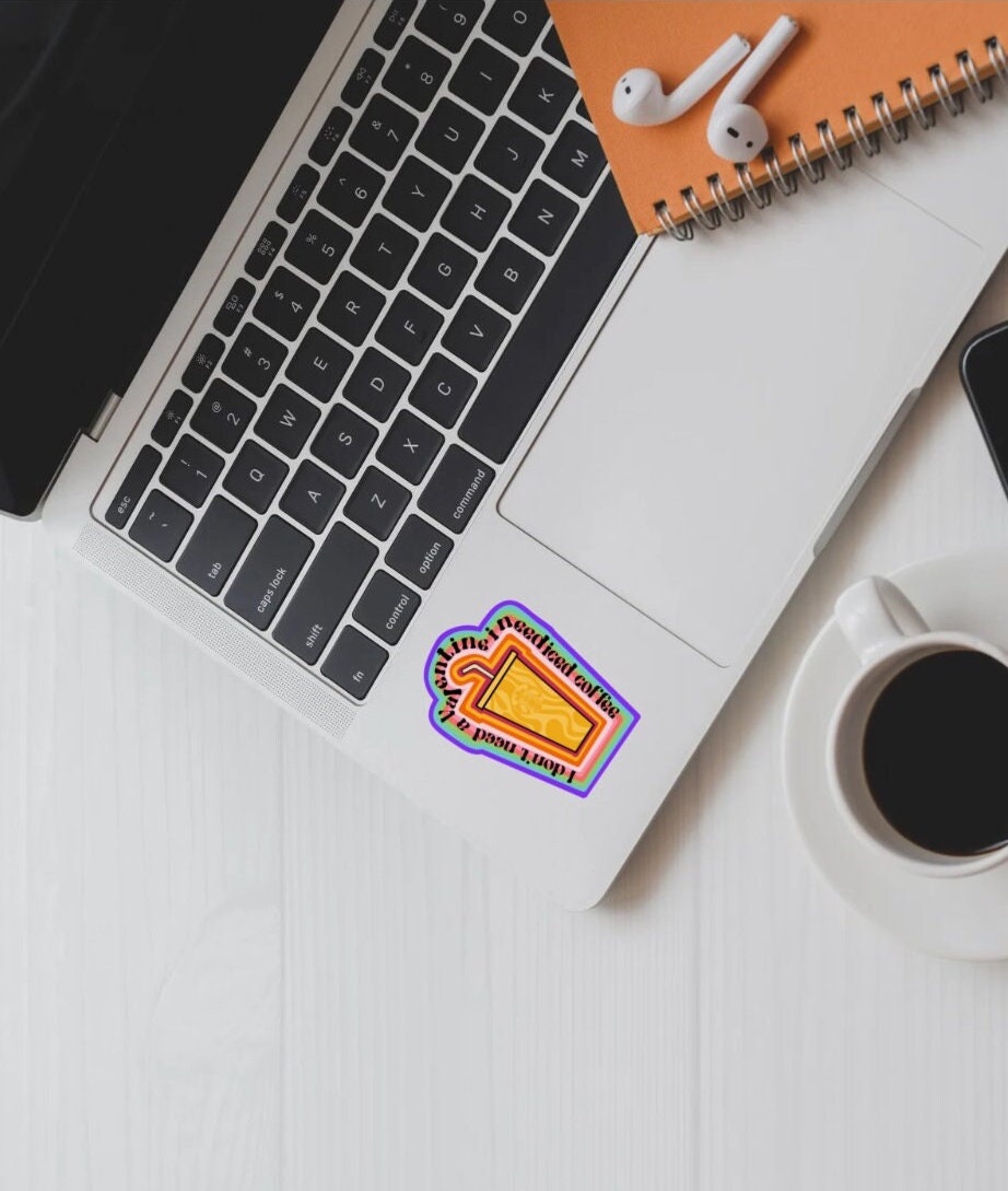 Valentine’s Day sticker, iced coffee lover, water bottle sticker, car sticker, Mental health stickers, self love sticker, anti-valentine,