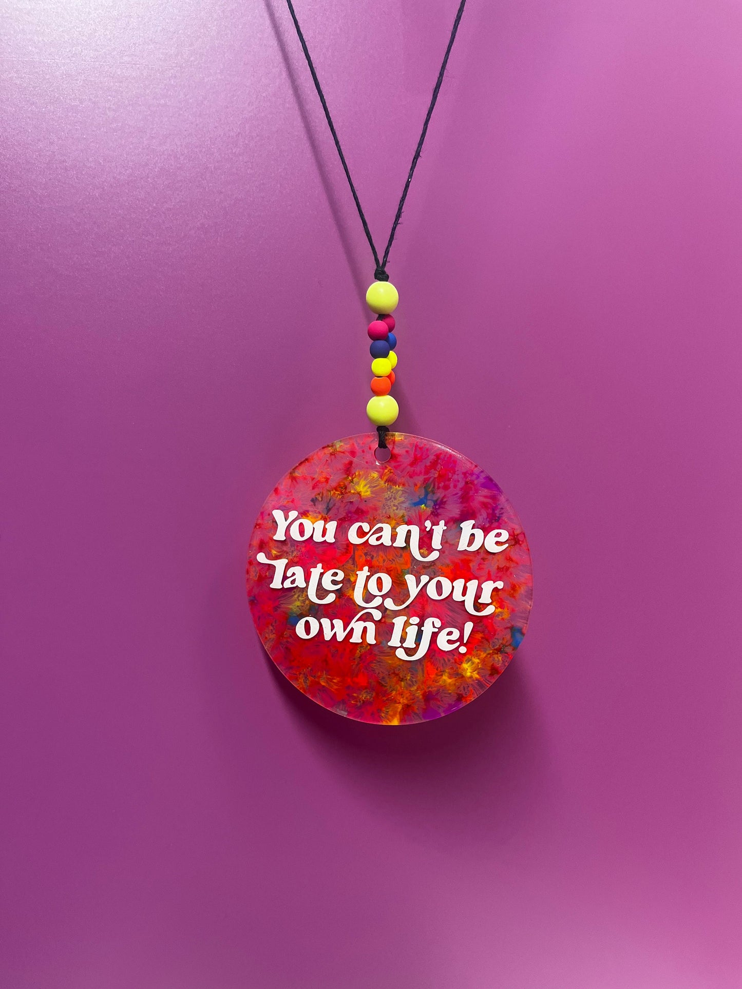 Car mirror hanging accessory, Valentine’s Day gift for her, aesthetic car accessory, car trinket, self love club,