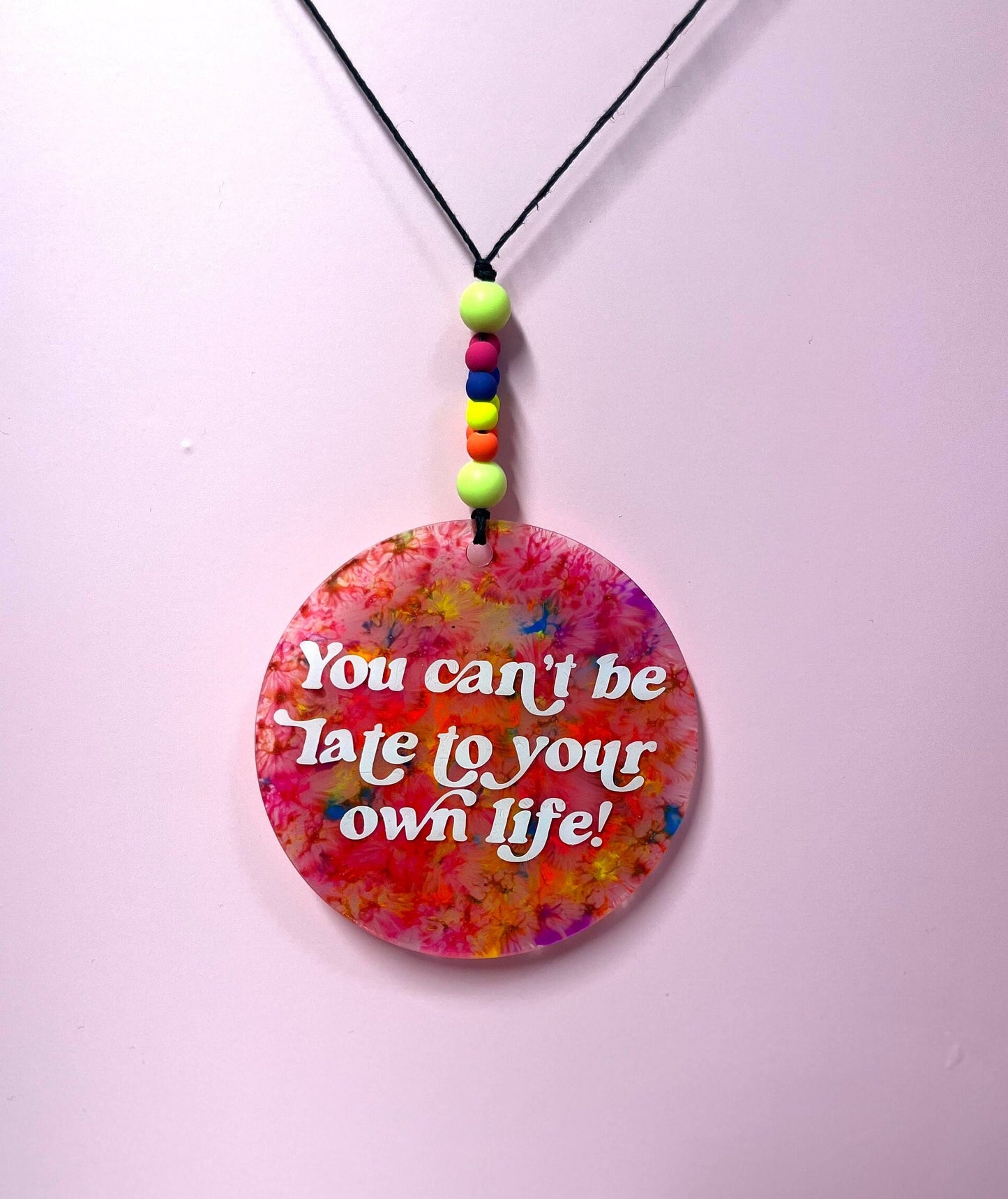 Car mirror hanging accessory, Valentine’s Day gift for her, aesthetic car accessory, car trinket, self love club,