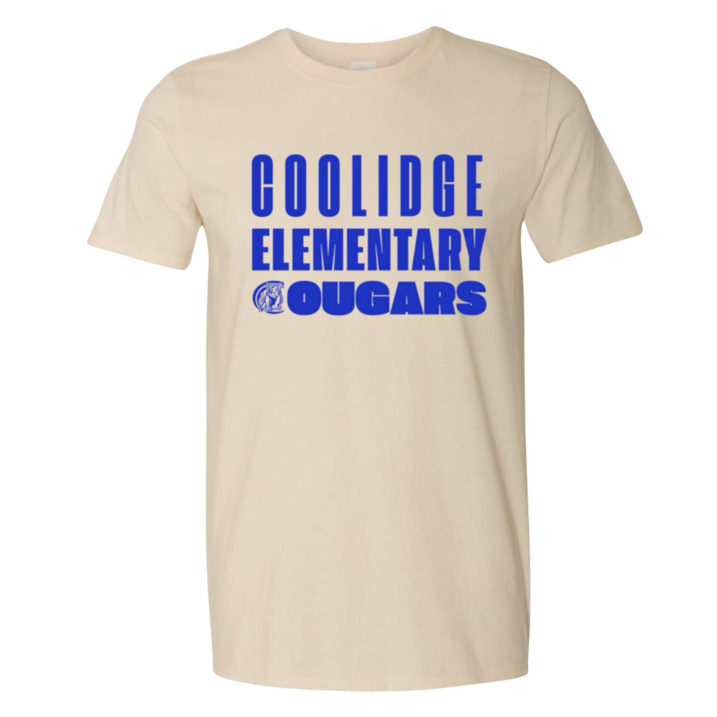 Coolidge Elementary Cougars ADULT T-Shirt/Hoodie *PRE ORDER. WILL SHIP 1/6/25*