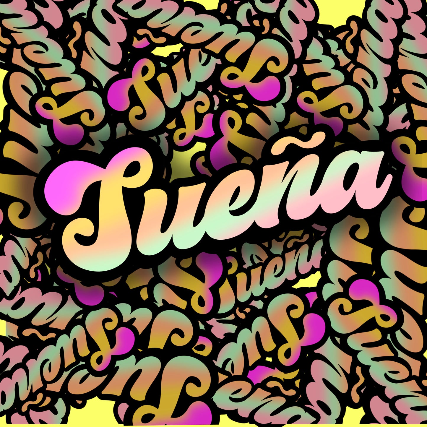 Sueña sticker, mental health sticker, Spanish sticker, Spanish to English, mental health awareness, anxiety awareness, gift for her.