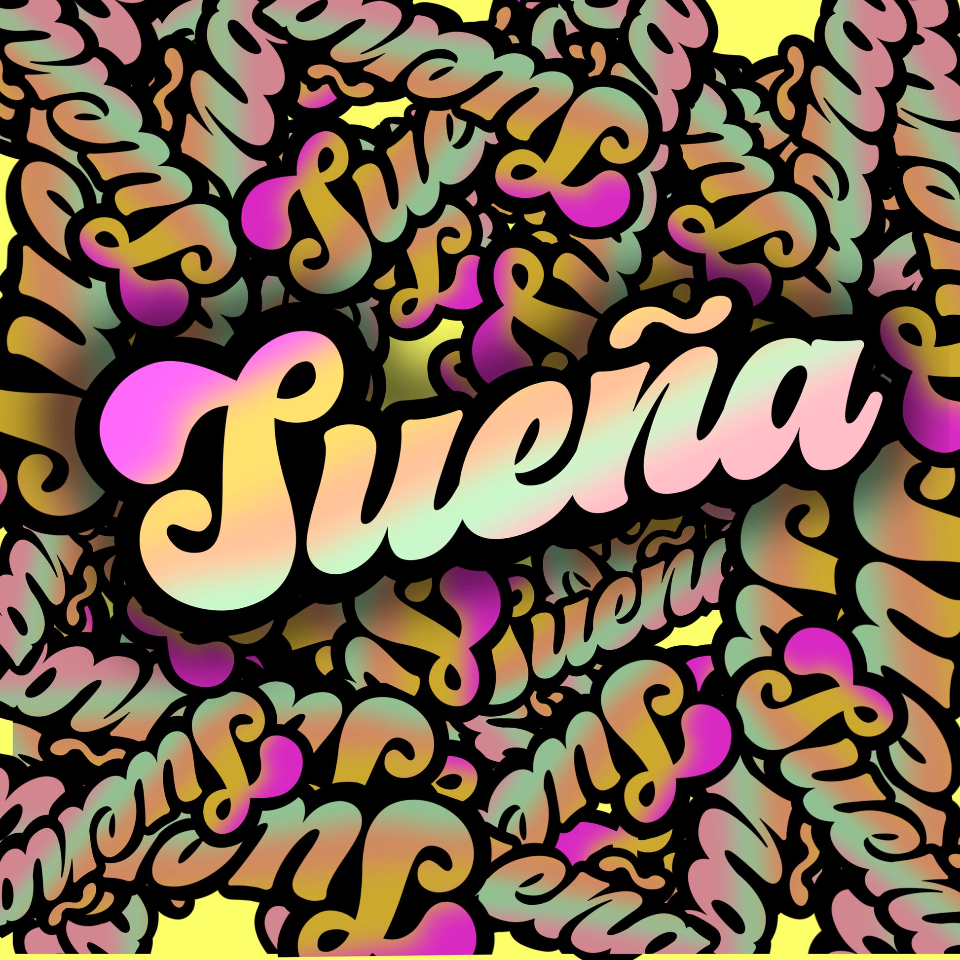 Sueña sticker, mental health sticker, Spanish sticker, Spanish to English, mental health awareness, anxiety awareness, gift for her.